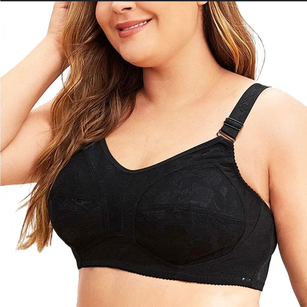 Black lace bra 38C